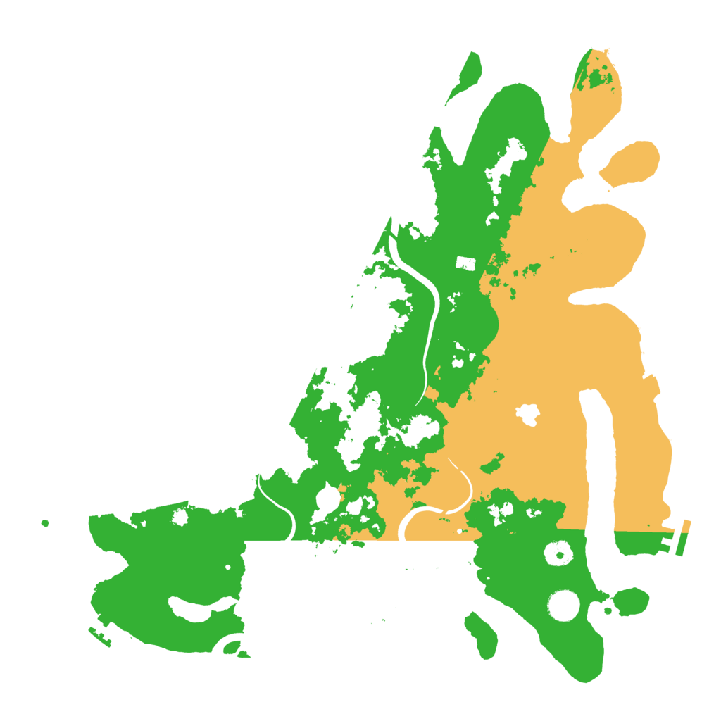 Biome Rust Map: Procedural Map, Size: 4000, Seed: 746451782
