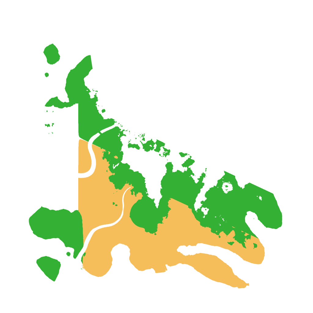 Biome Rust Map: Procedural Map, Size: 3000, Seed: 1691572684