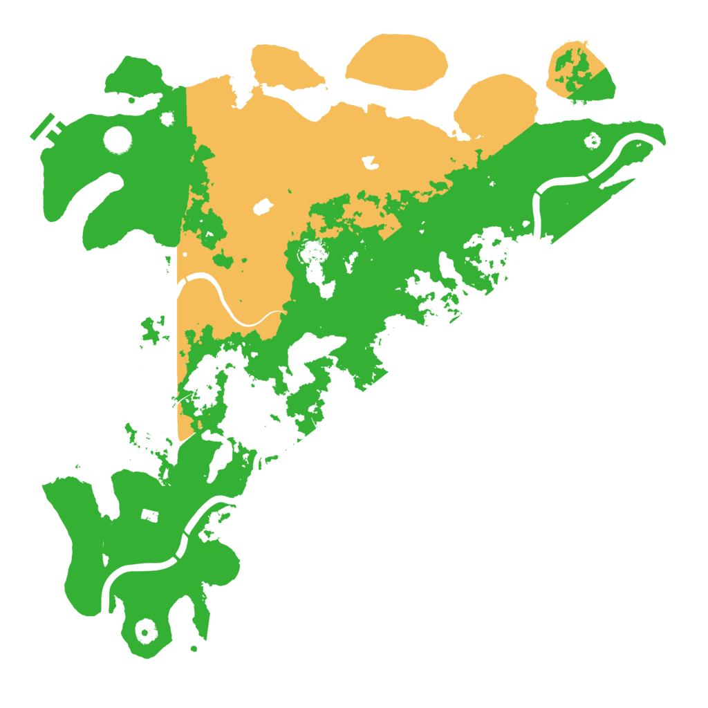 Biome Rust Map: Procedural Map, Size: 4500, Seed: 213653