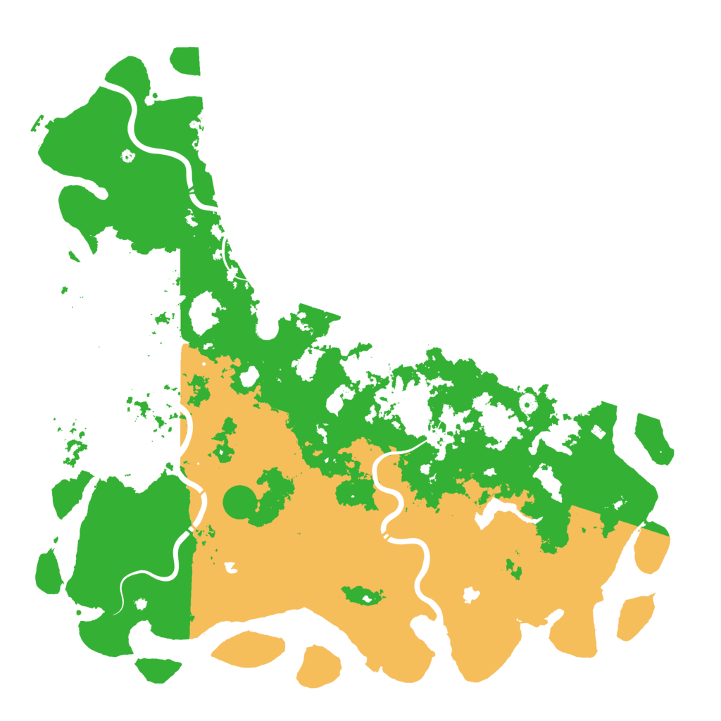 Biome Rust Map: Procedural Map, Size: 5600, Seed: 2034675936