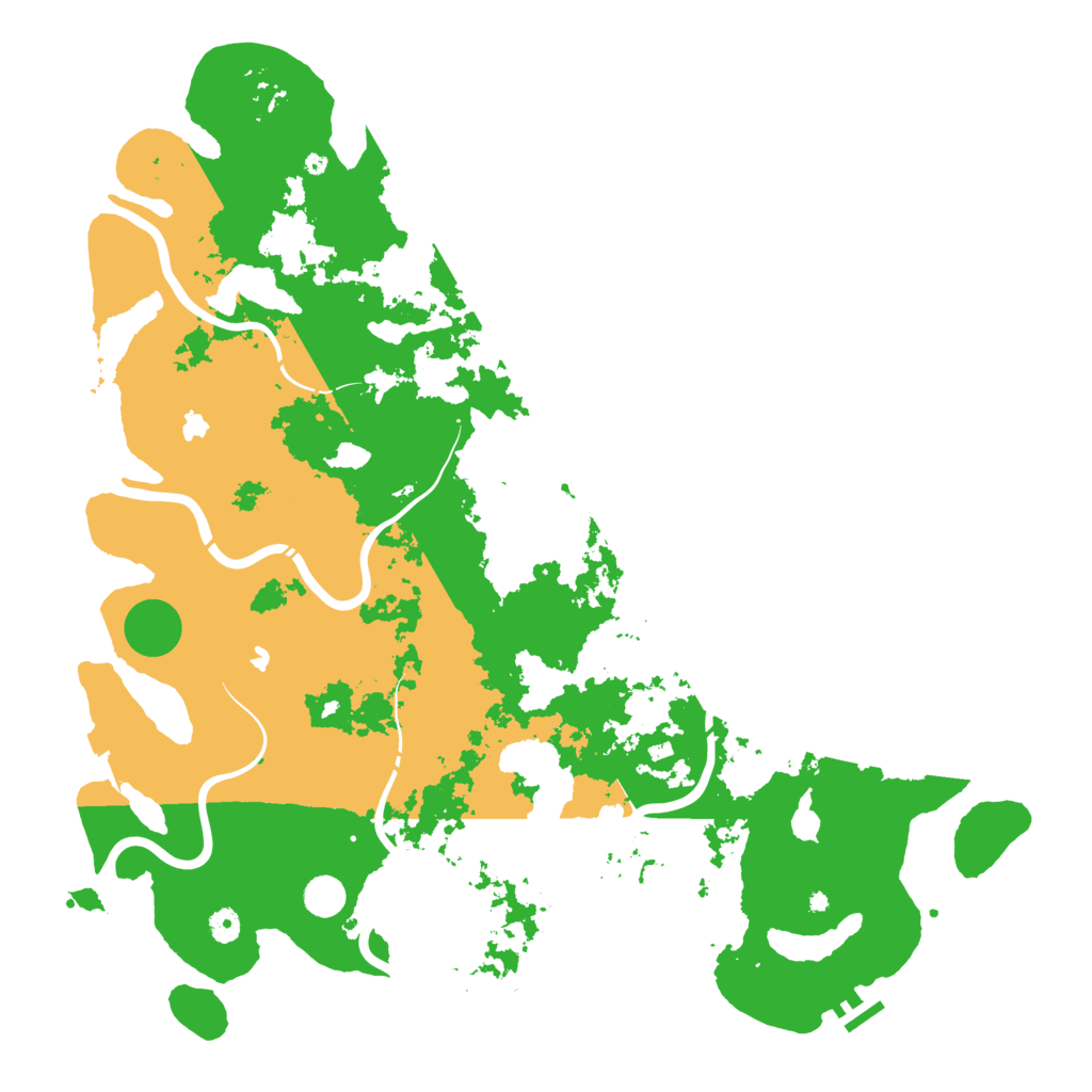 Biome Rust Map: Procedural Map, Size: 5000, Seed: 1062783803