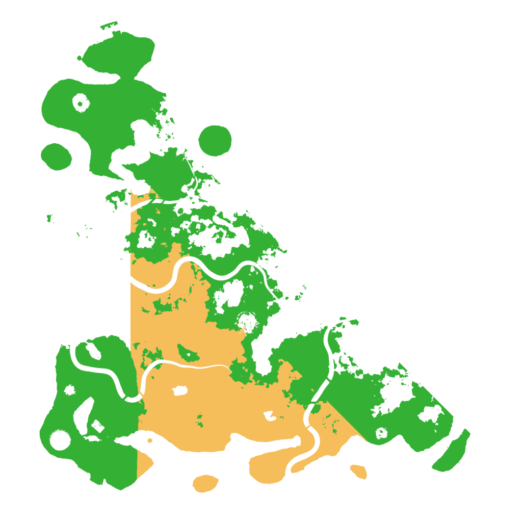 Biome Rust Map: Procedural Map, Size: 4500, Seed: 1507229177