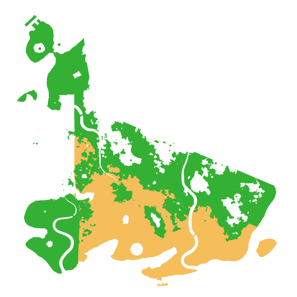Biome Rust Map: Procedural Map, Size: 4230, Seed: 543975947