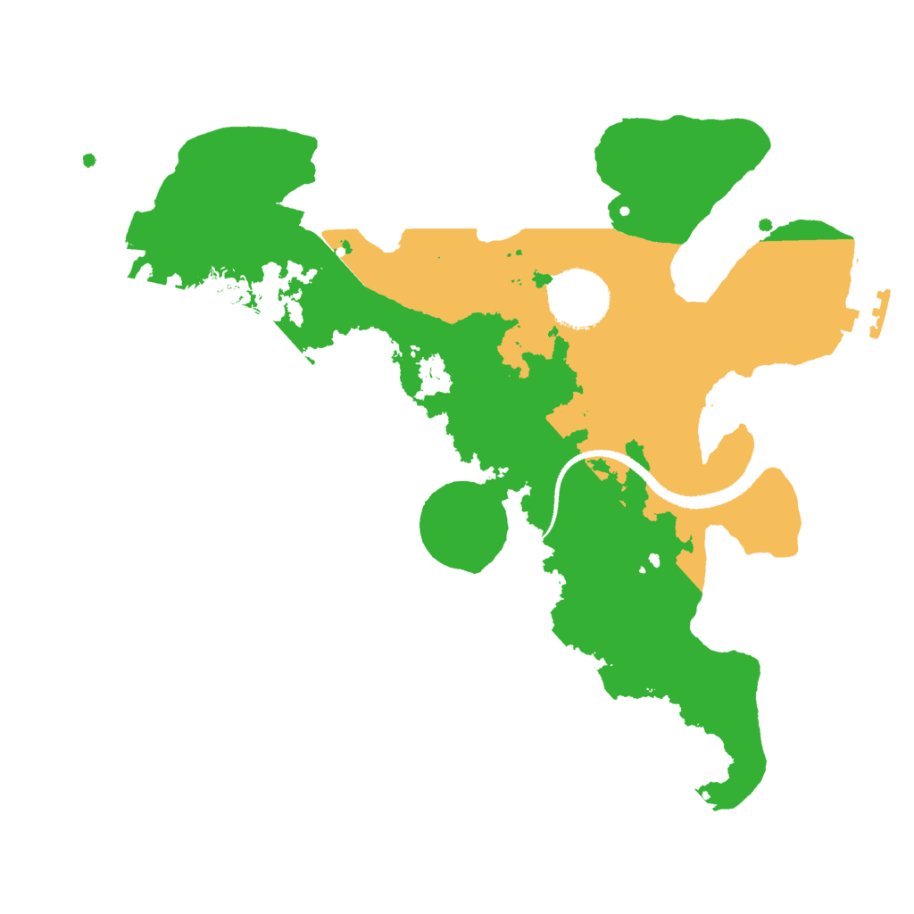 Biome Rust Map: Procedural Map, Size: 2750, Seed: 615392148