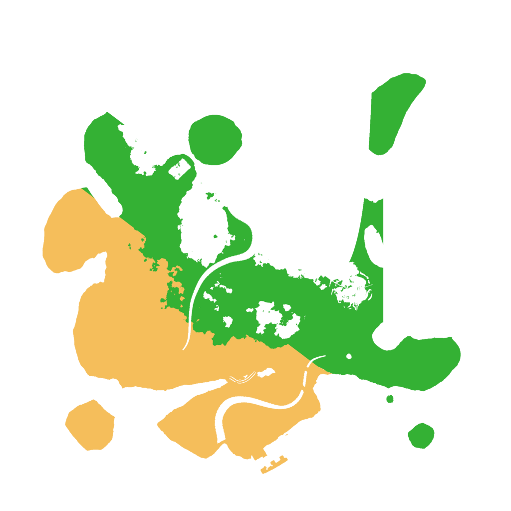 Biome Rust Map: Procedural Map, Size: 2700, Seed: 1102583917