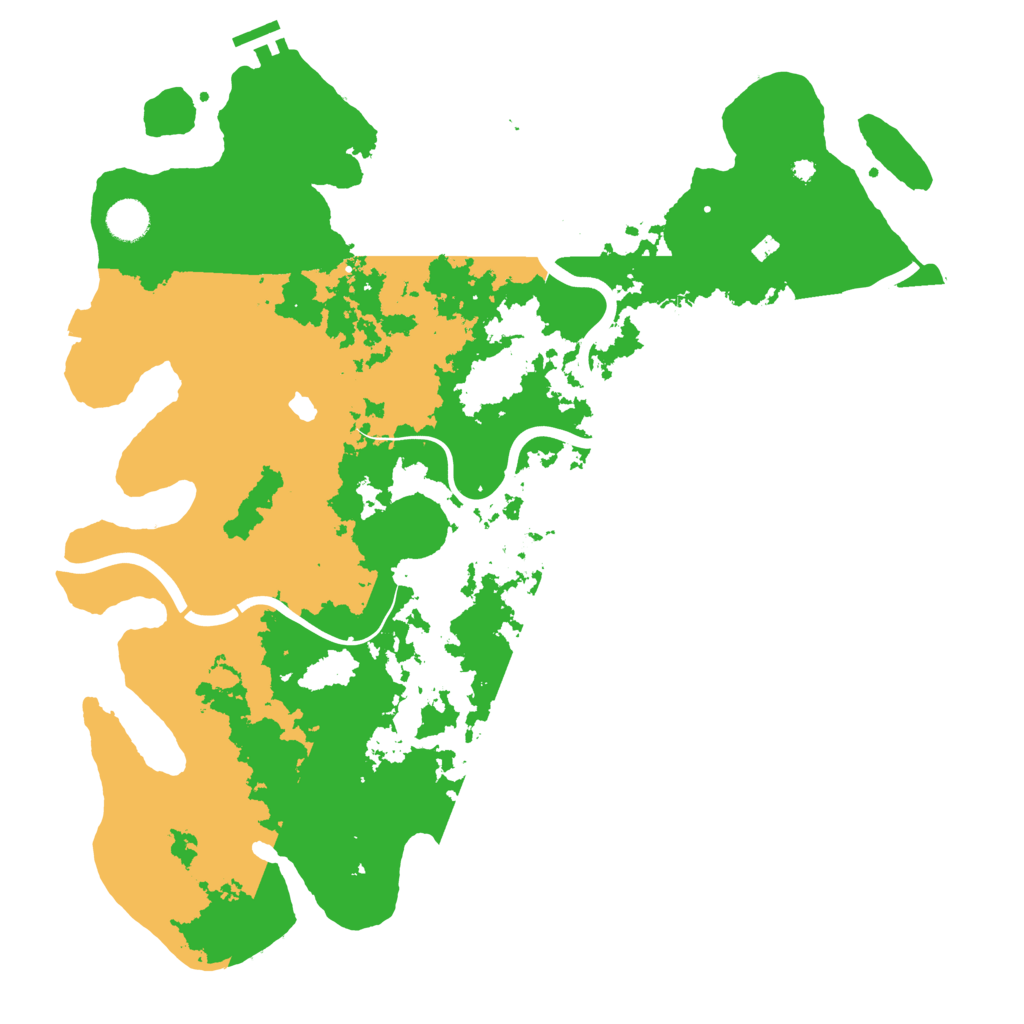 Biome Rust Map: Procedural Map, Size: 4250, Seed: 1289664261