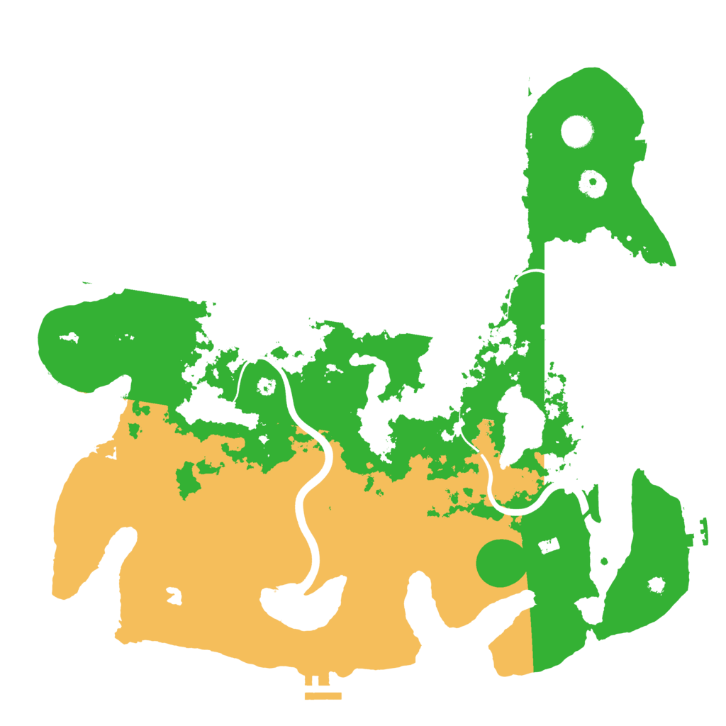 Biome Rust Map: Procedural Map, Size: 4000, Seed: 1081959376