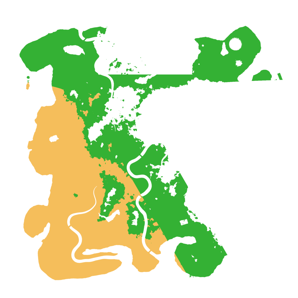 Biome Rust Map: Procedural Map, Size: 4200, Seed: 921763517