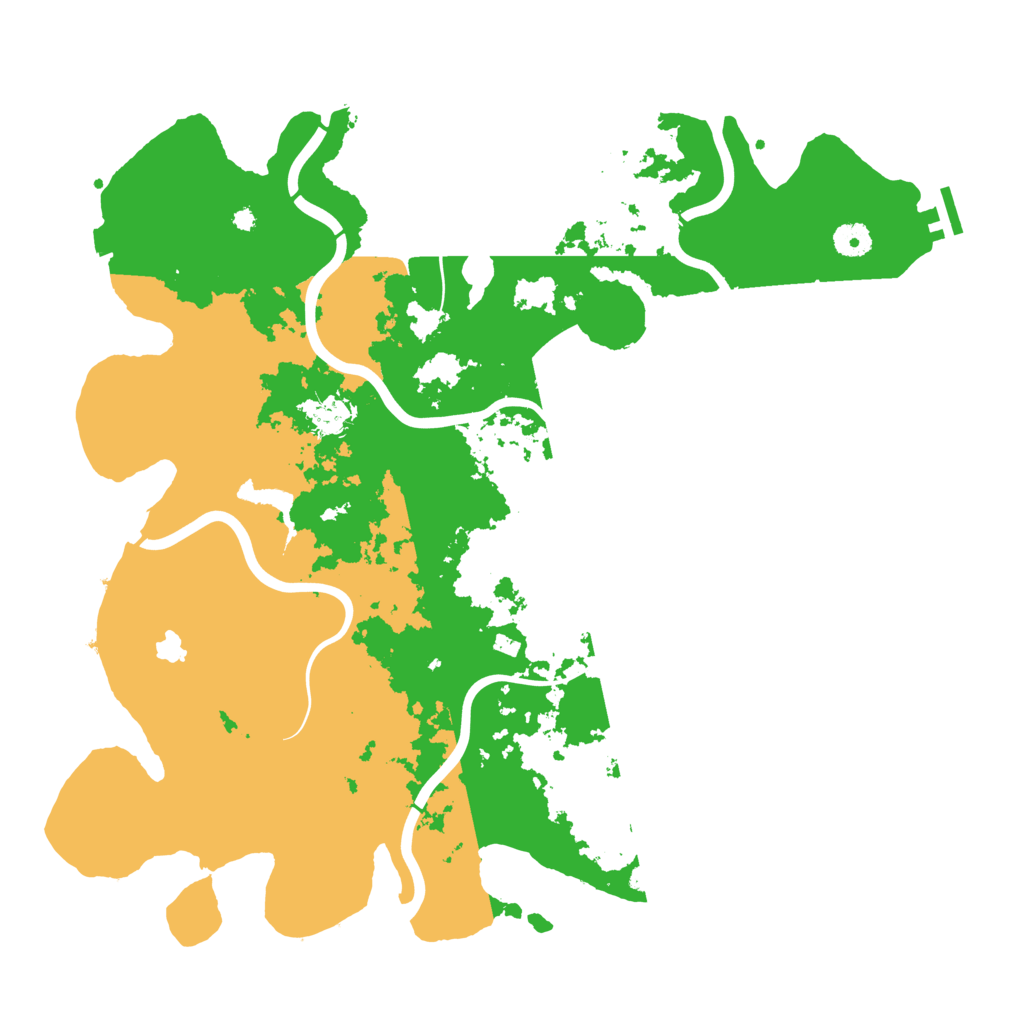 Biome Rust Map: Procedural Map, Size: 4250, Seed: 1166139261