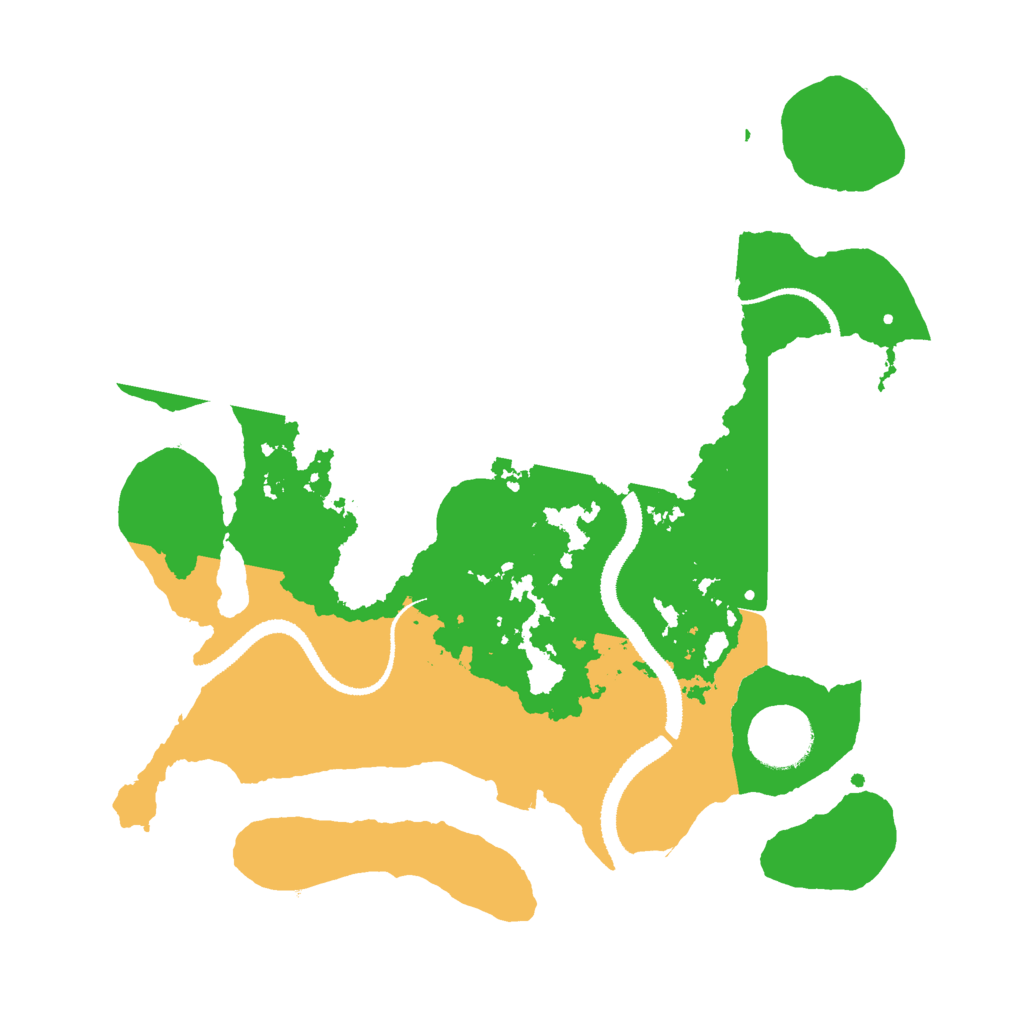 Biome Rust Map: Procedural Map, Size: 3000, Seed: 6787