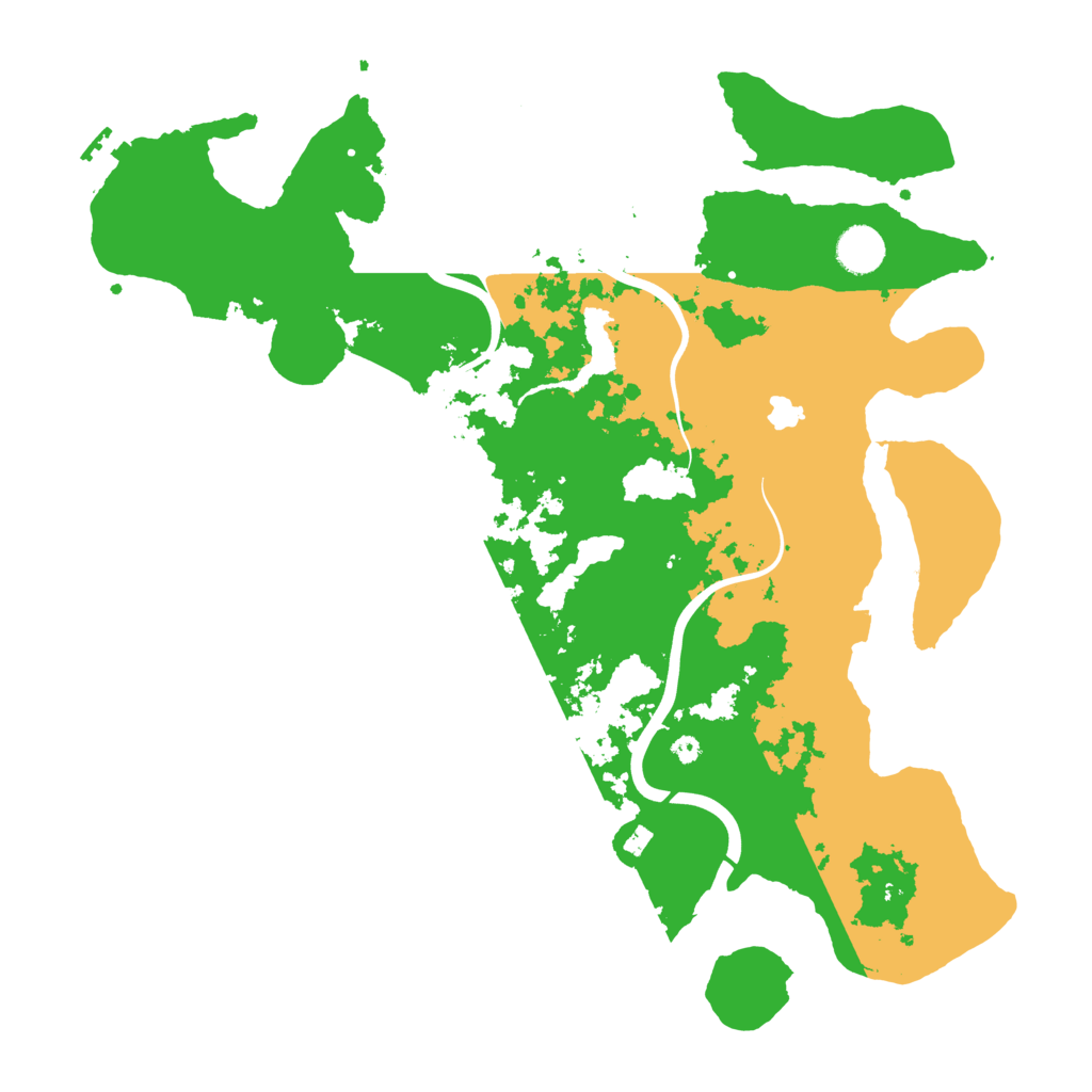 Biome Rust Map: Procedural Map, Size: 4000, Seed: 425281
