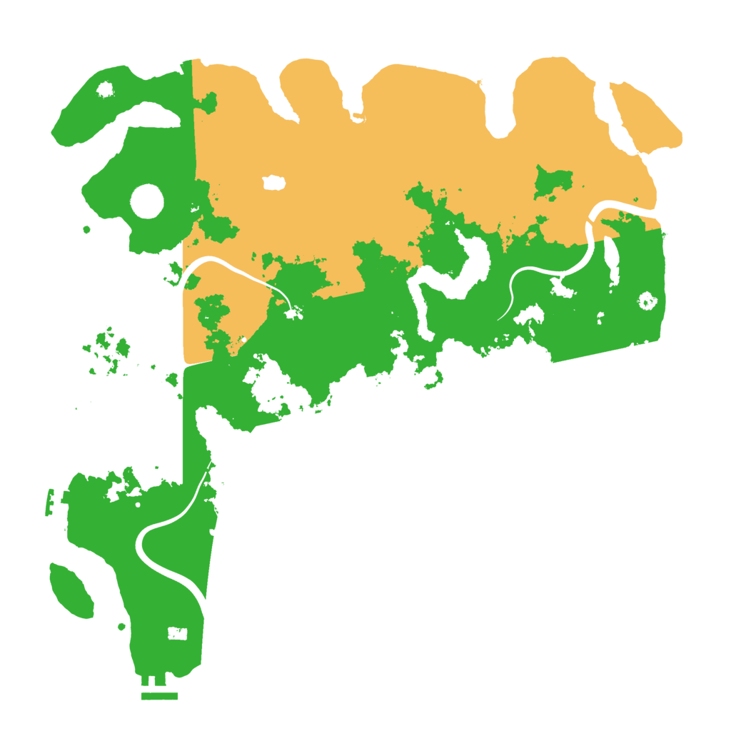 Biome Rust Map: Procedural Map, Size: 4050, Seed: 798621704