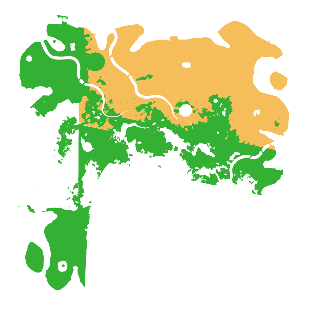 Biome Rust Map: Procedural Map, Size: 4500, Seed: 847372538
