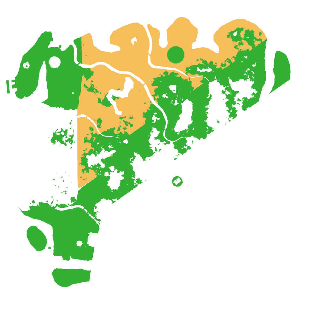 Biome Rust Map: Procedural Map, Size: 4750, Seed: 84