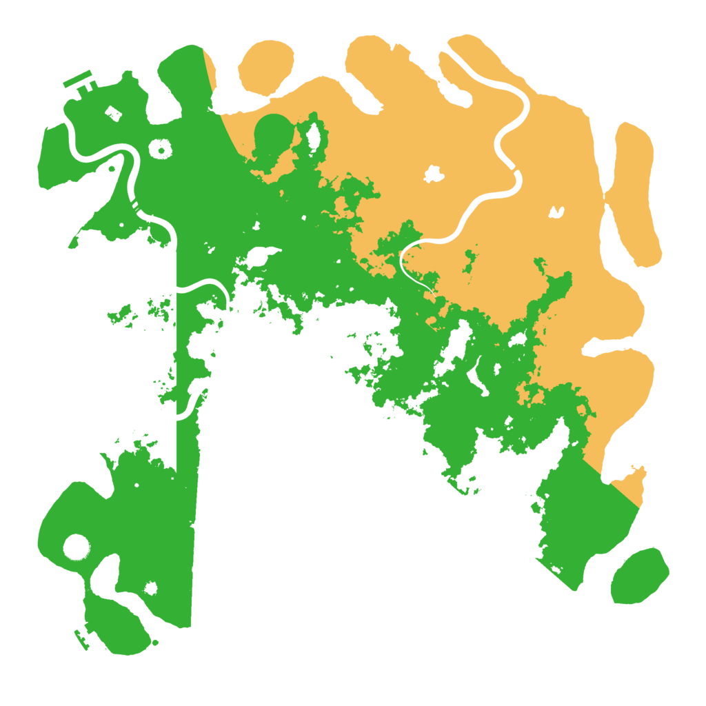 Biome Rust Map: Procedural Map, Size: 4750, Seed: 412378567