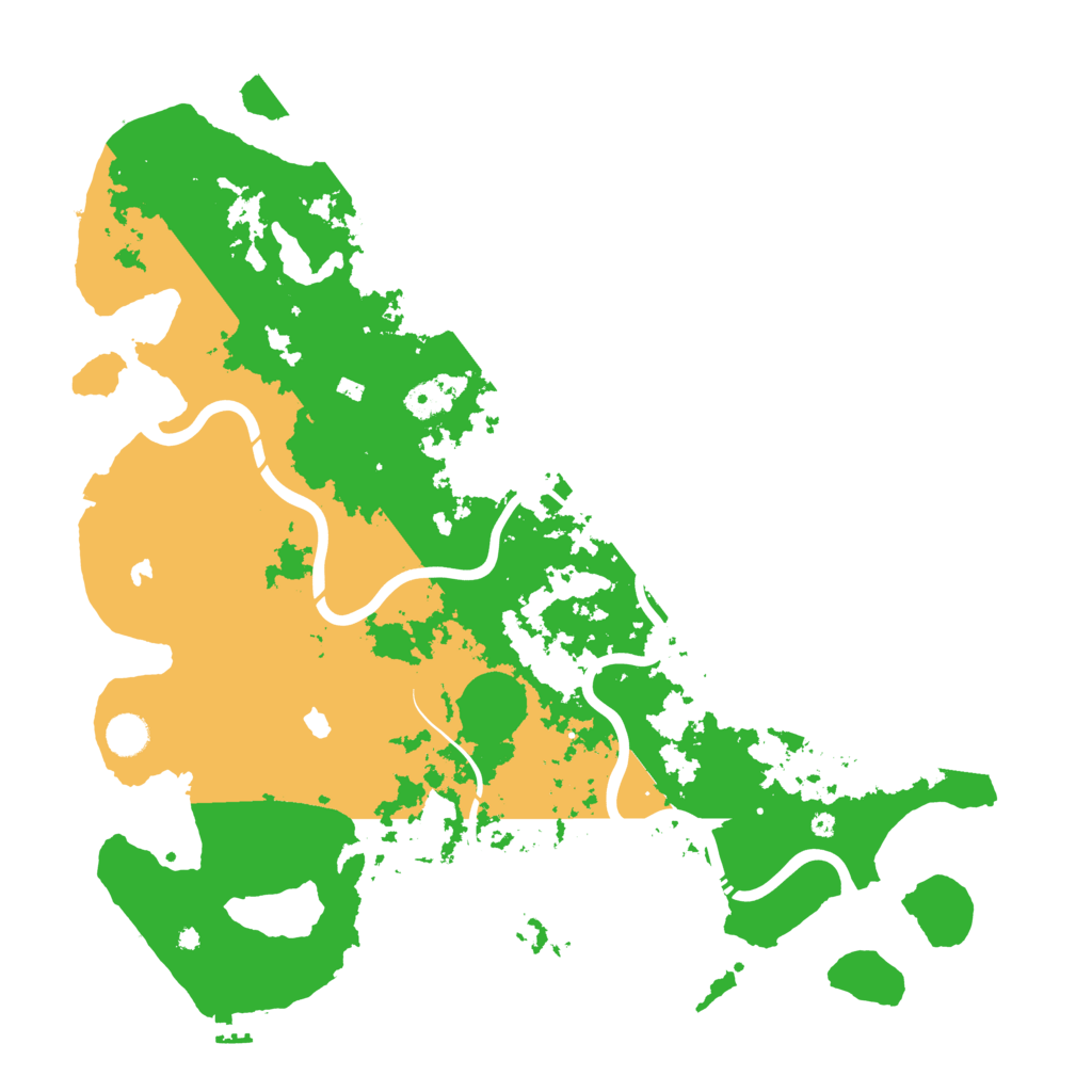 Biome Rust Map: Procedural Map, Size: 4500, Seed: 1655429769