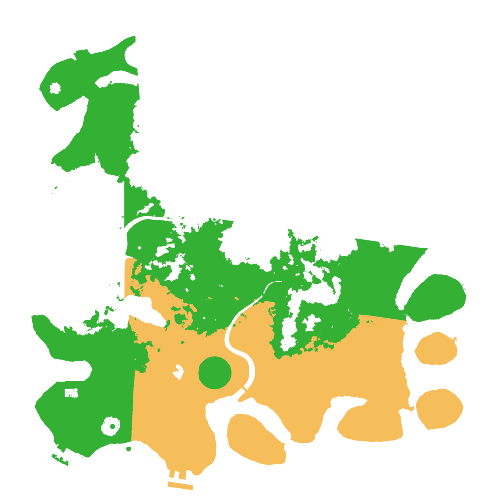 Biome Rust Map: Procedural Map, Size: 4000, Seed: 1879340084