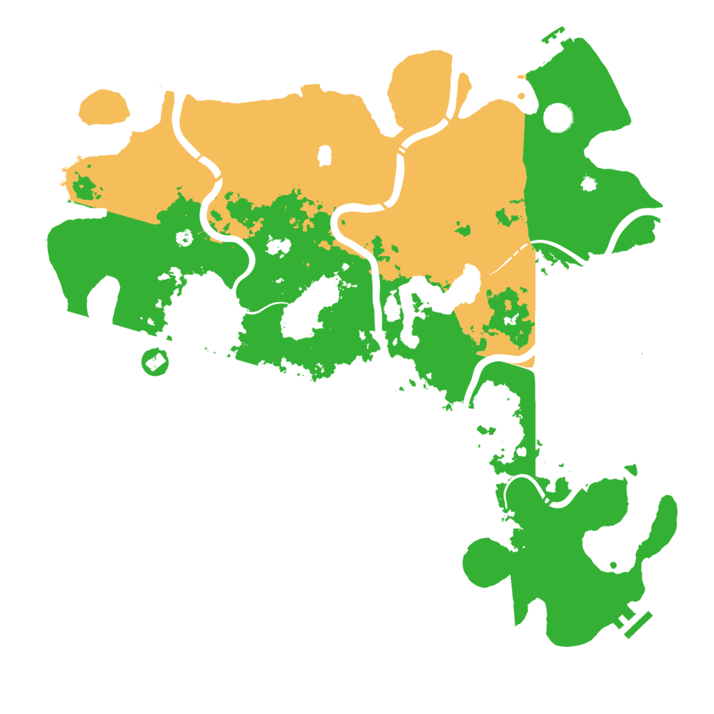 Biome Rust Map: Procedural Map, Size: 4250, Seed: 735426332