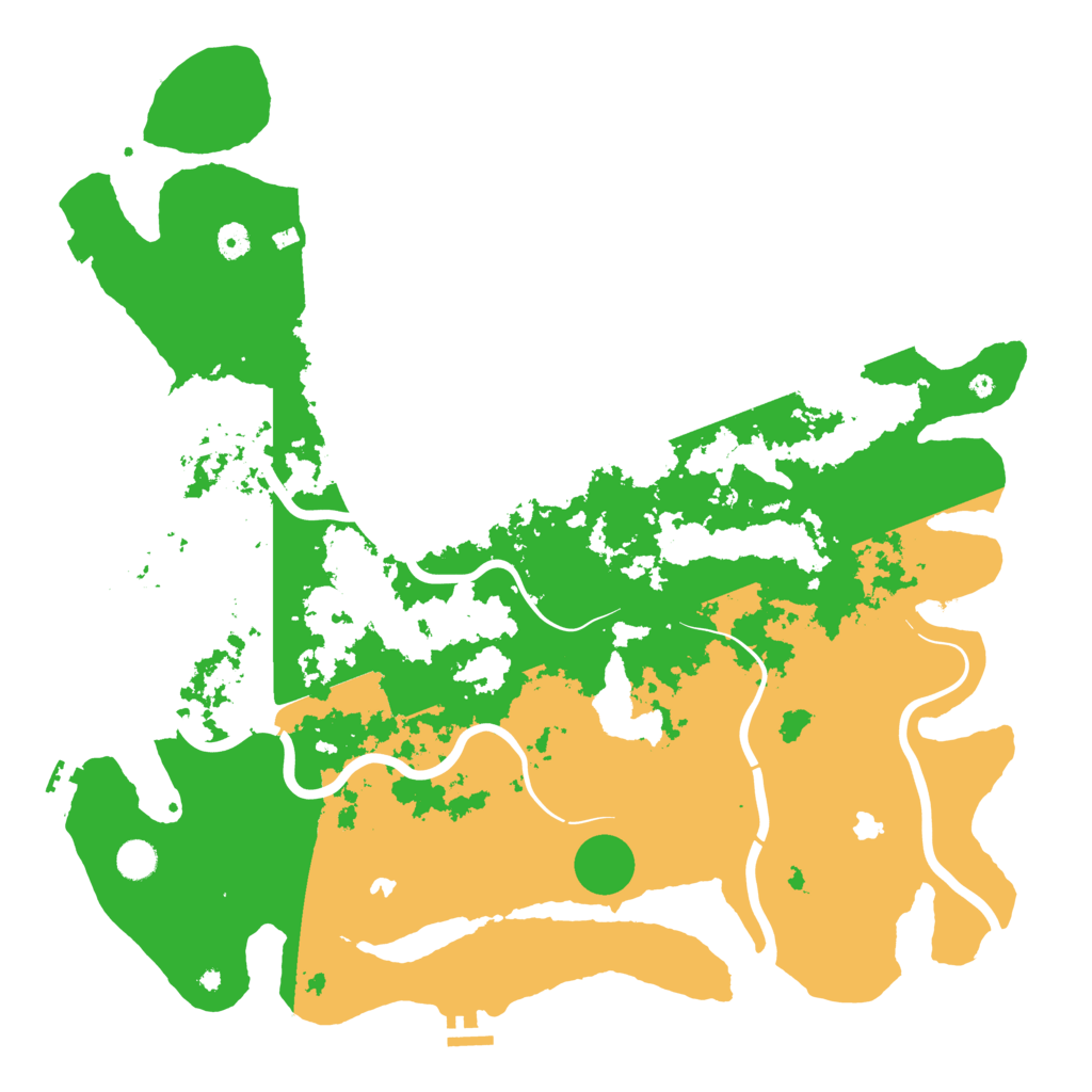 Biome Rust Map: Procedural Map, Size: 4782, Seed: 119695057