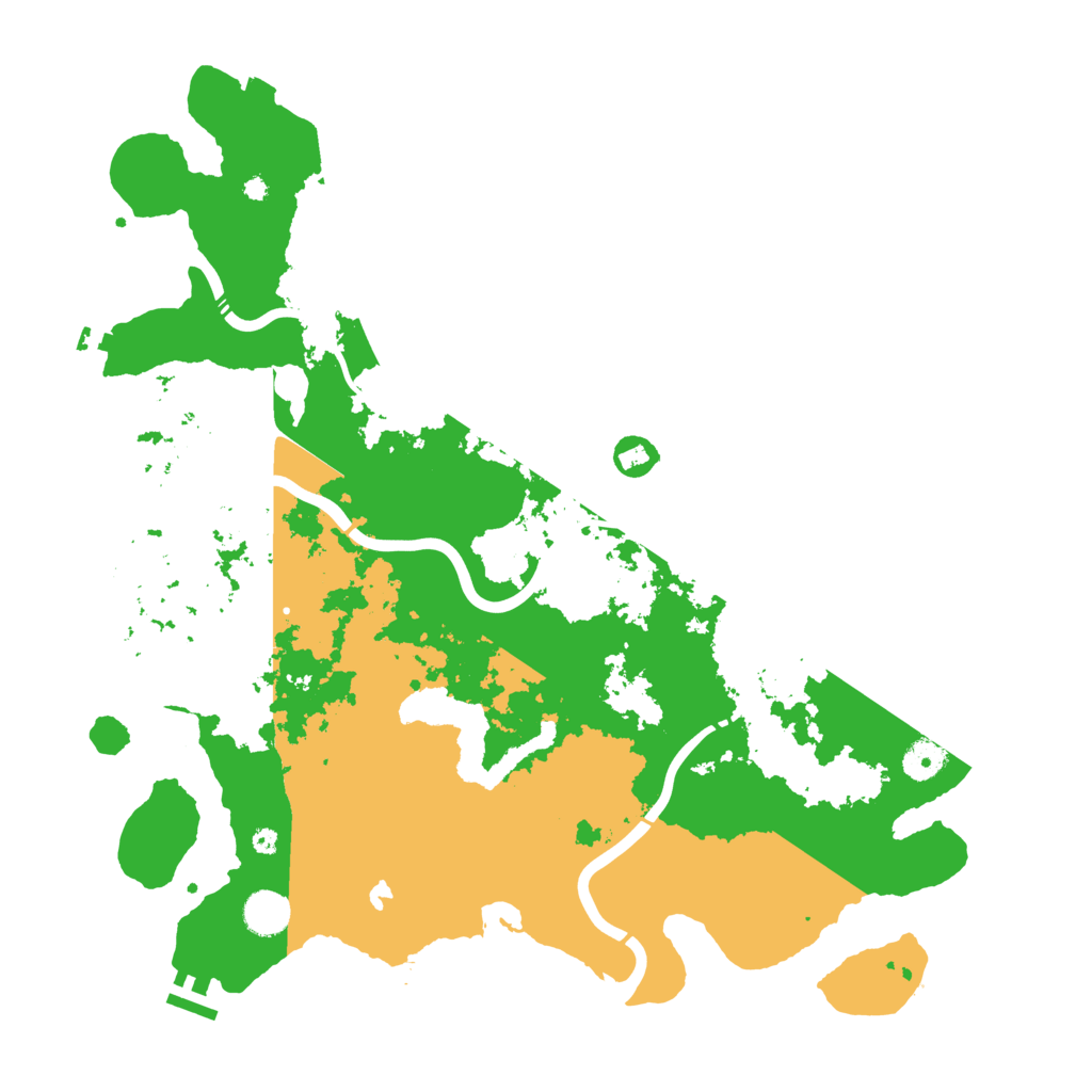 Biome Rust Map: Procedural Map, Size: 4250, Seed: 61800326