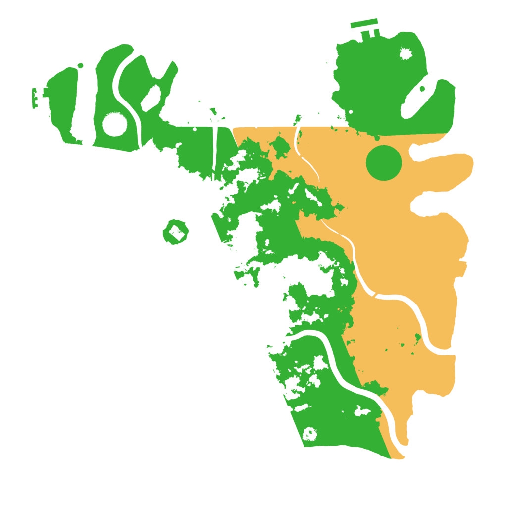 Biome Rust Map: Procedural Map, Size: 3750, Seed: 397682594
