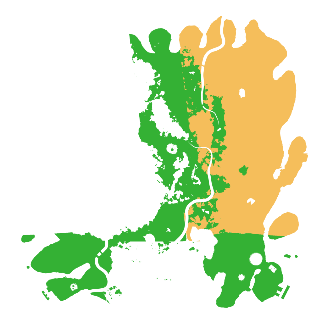 Biome Rust Map: Procedural Map, Size: 4500, Seed: 854066649