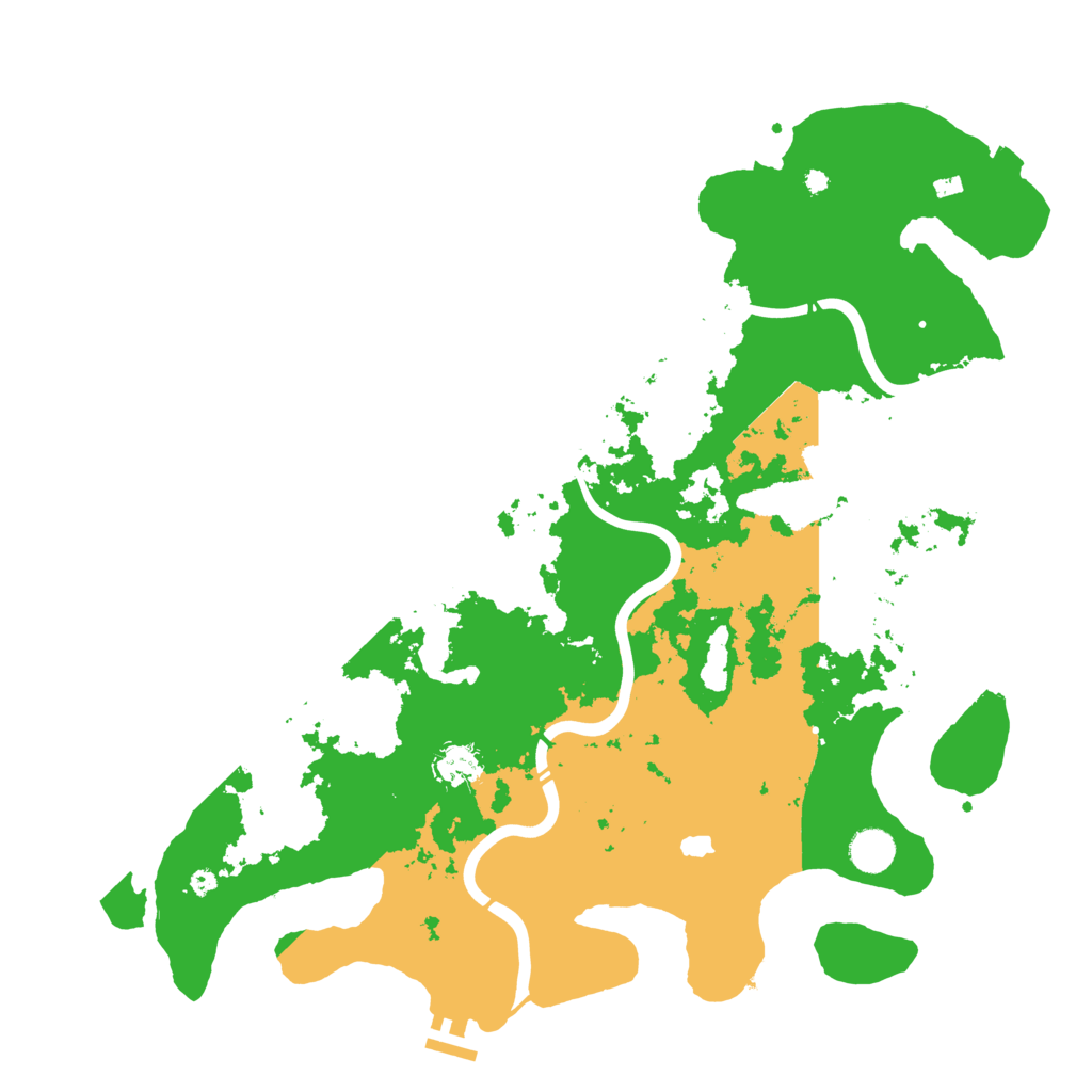 Biome Rust Map: Procedural Map, Size: 4250, Seed: 1390476427