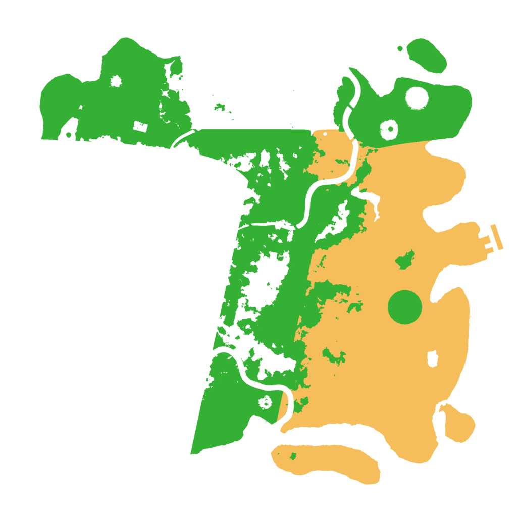 Biome Rust Map: Procedural Map, Size: 4000, Seed: 1608805350