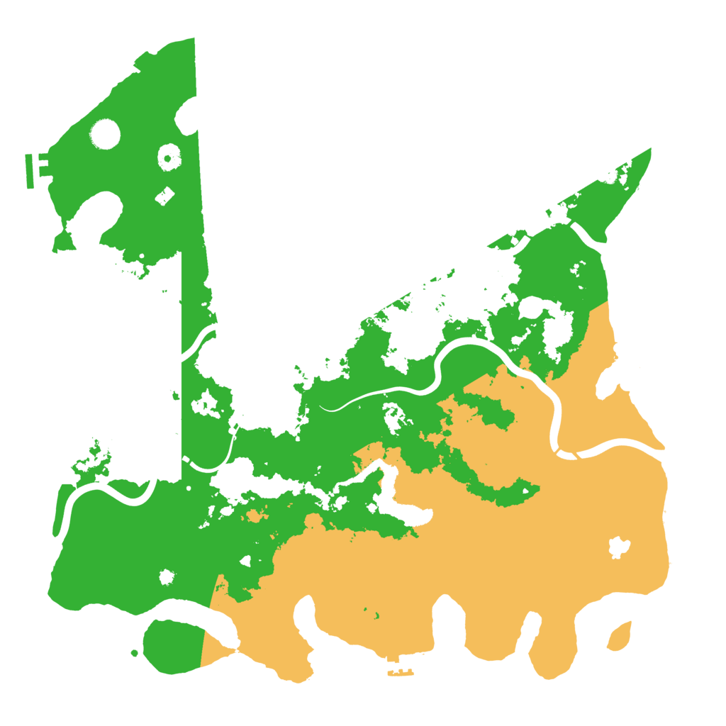 Biome Rust Map: Procedural Map, Size: 4250, Seed: 8495696