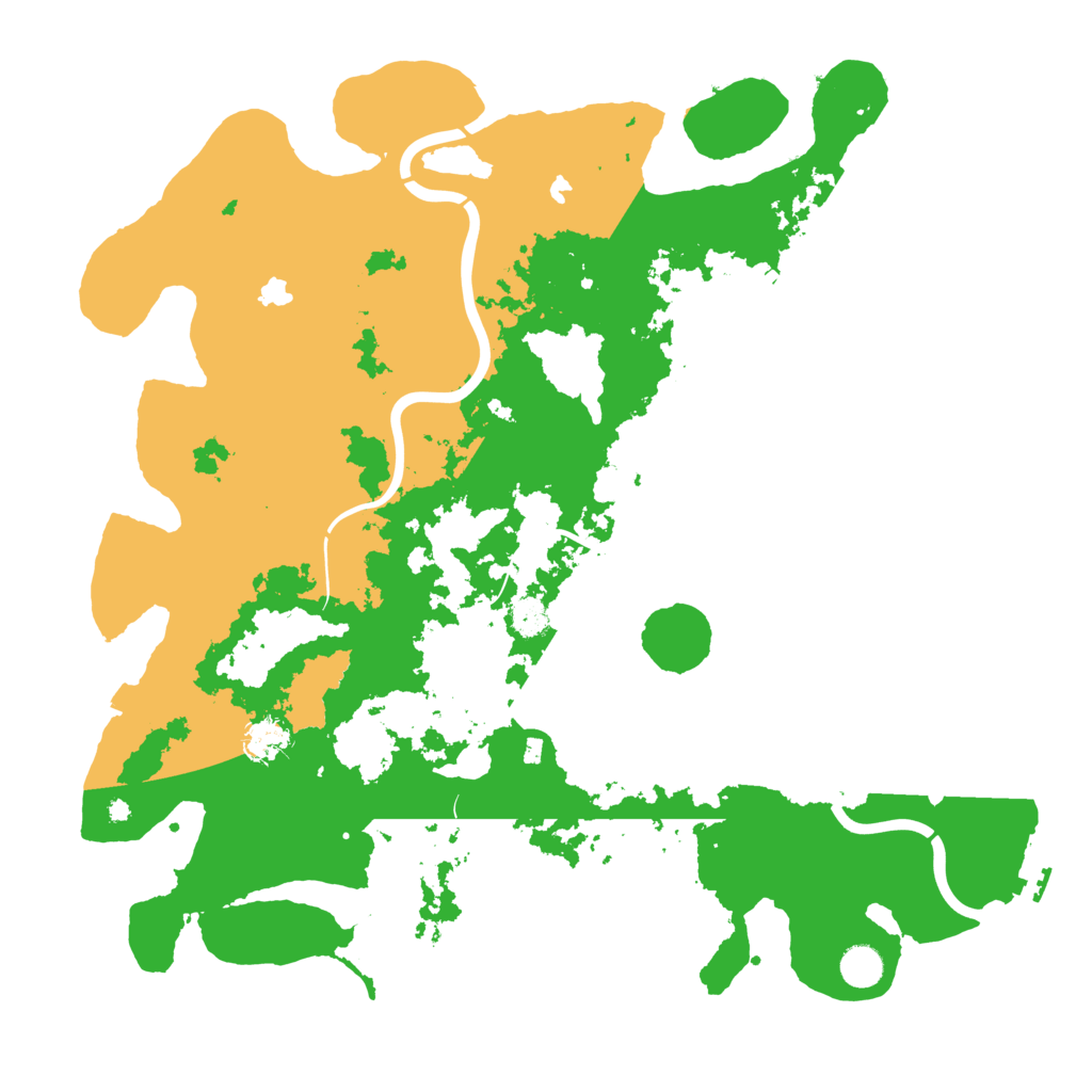 Biome Rust Map: Procedural Map, Size: 4500, Seed: 5563586