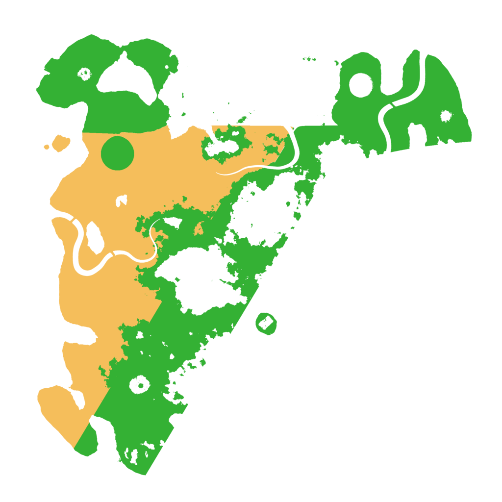Biome Rust Map: Procedural Map, Size: 4000, Seed: 172580008