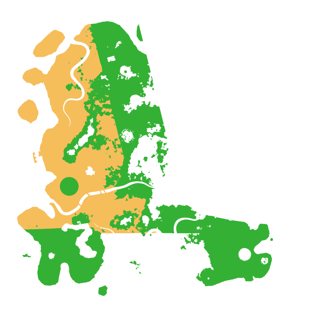 Biome Rust Map: Procedural Map, Size: 4400, Seed: 56000