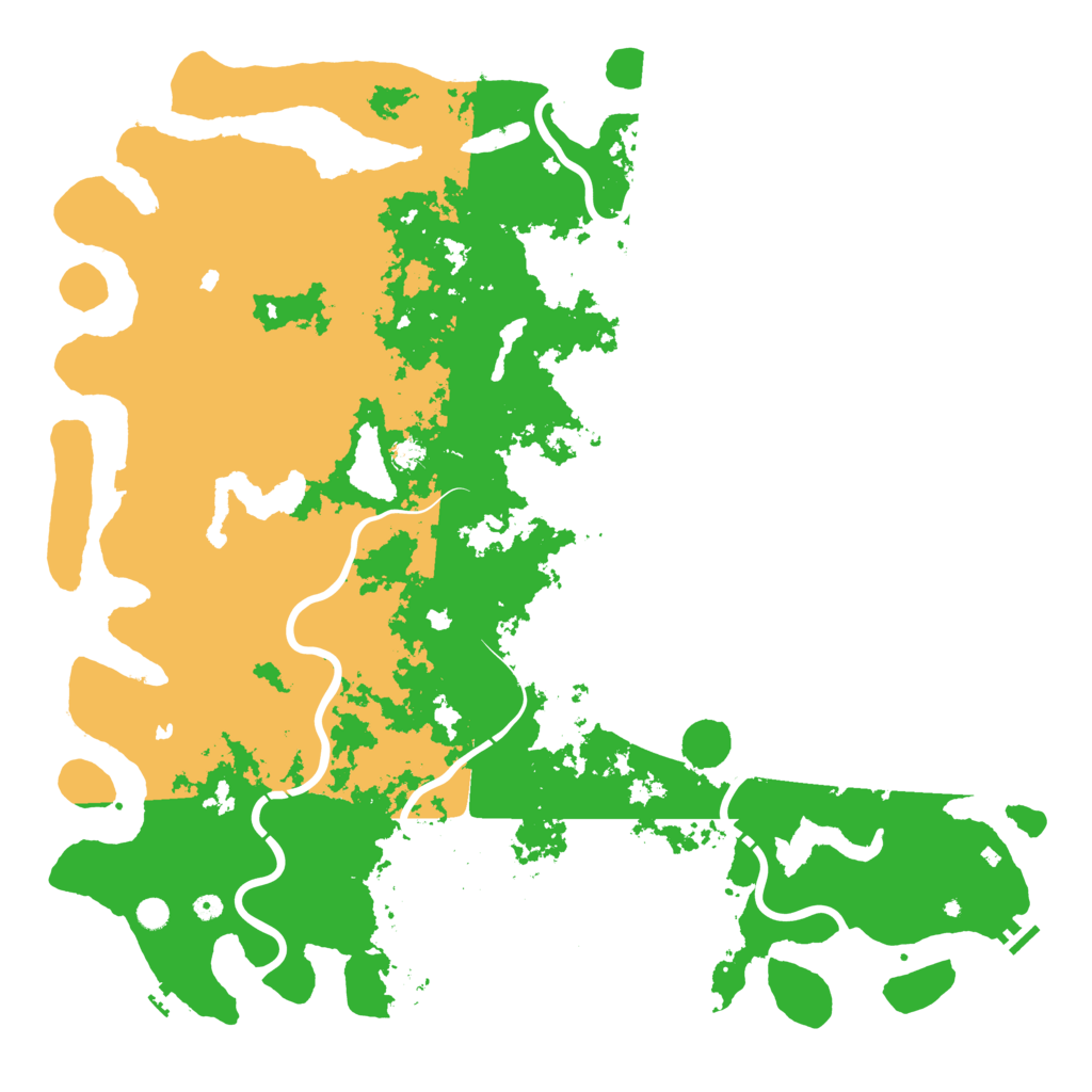 Biome Rust Map: Procedural Map, Size: 6000, Seed: 1447338634