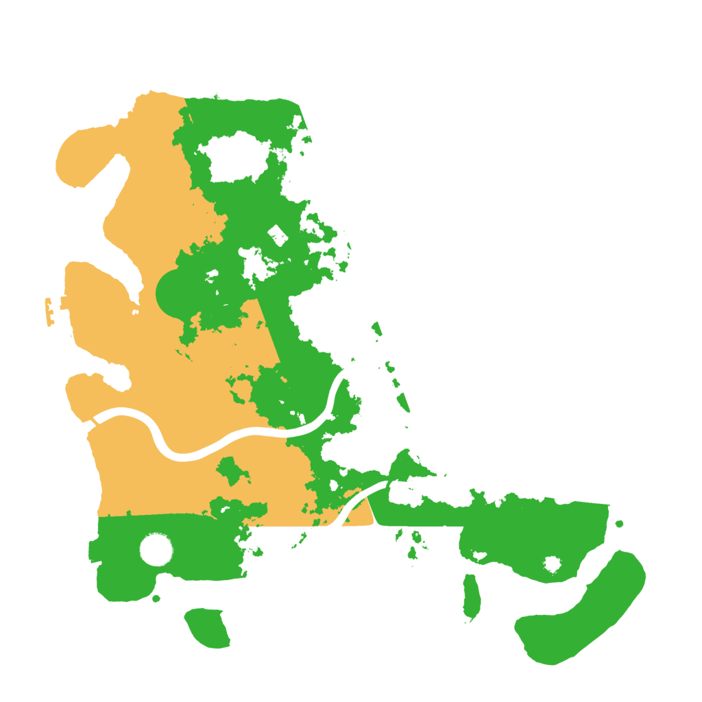 Biome Rust Map: Procedural Map, Size: 3750, Seed: 975077846