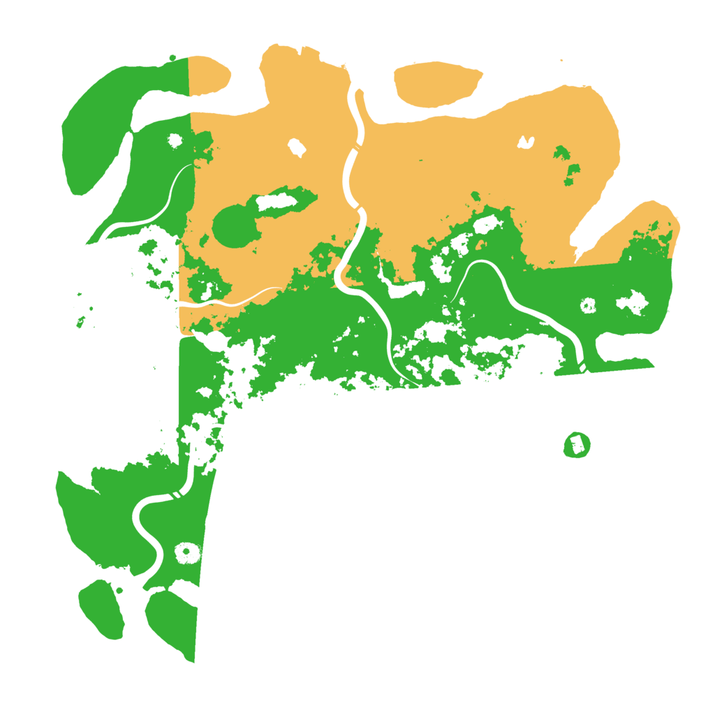 Biome Rust Map: Procedural Map, Size: 4500, Seed: 506784858