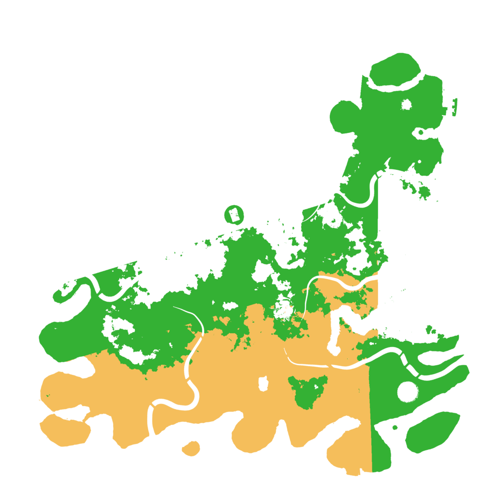 Biome Rust Map: Procedural Map, Size: 4250, Seed: 33426914