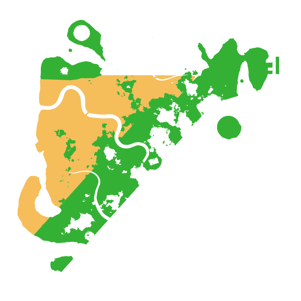 Biome Rust Map: Procedural Map, Size: 3500, Seed: 806038814