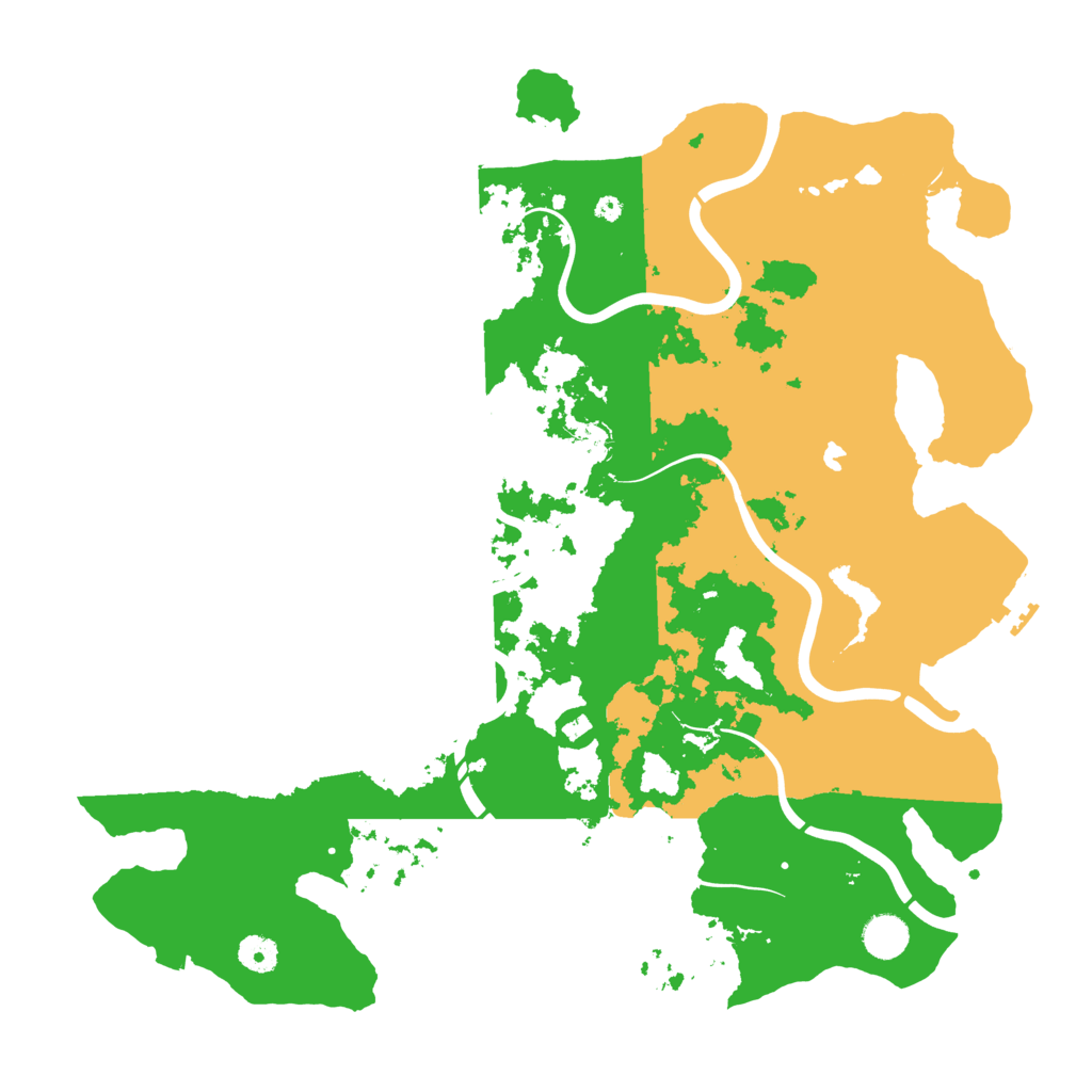 Biome Rust Map: Procedural Map, Size: 4250, Seed: 1891583868
