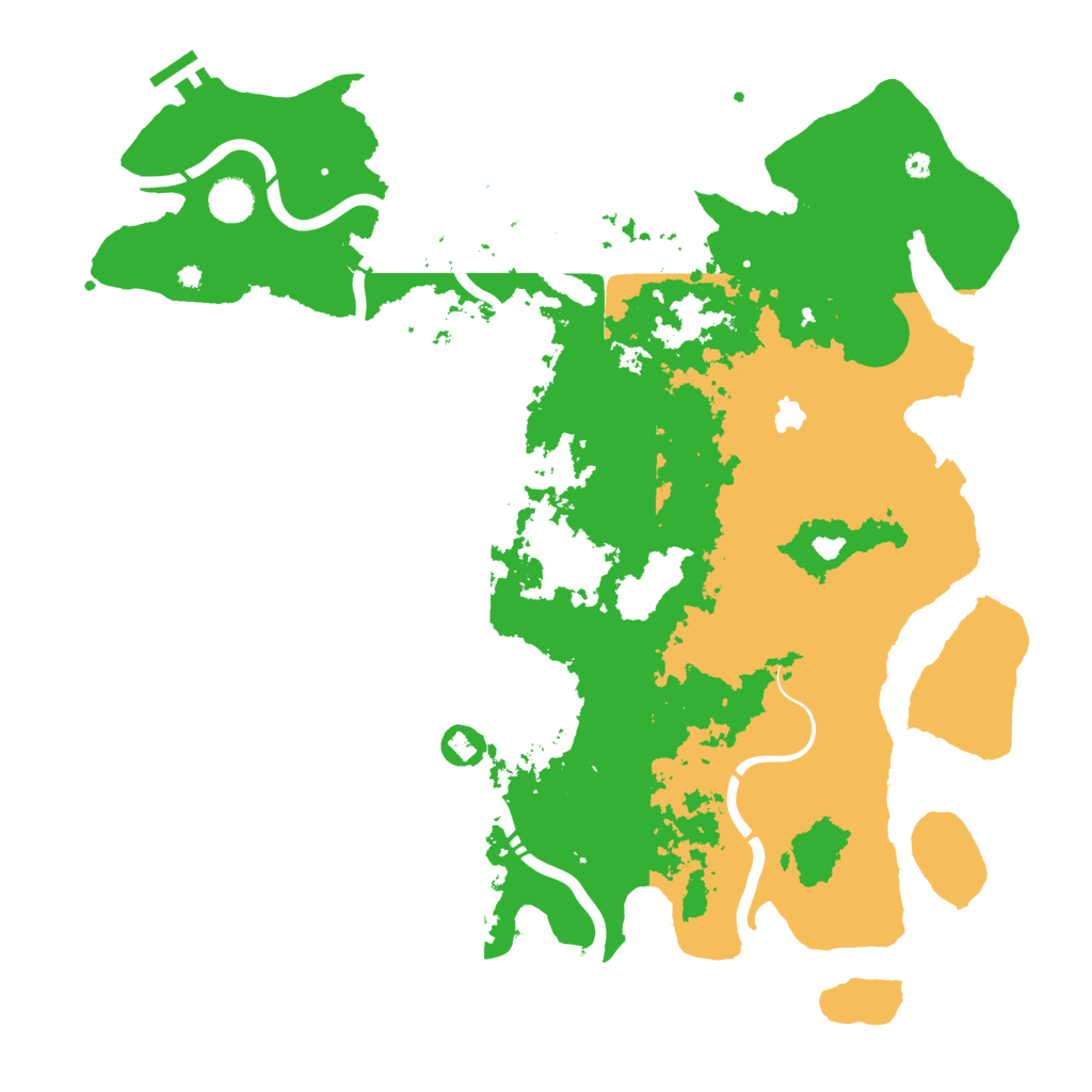 Biome Rust Map: Procedural Map, Size: 4250, Seed: 1599309018