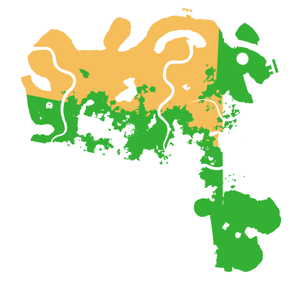 Biome Rust Map: Procedural Map, Size: 4374, Seed: 139824931