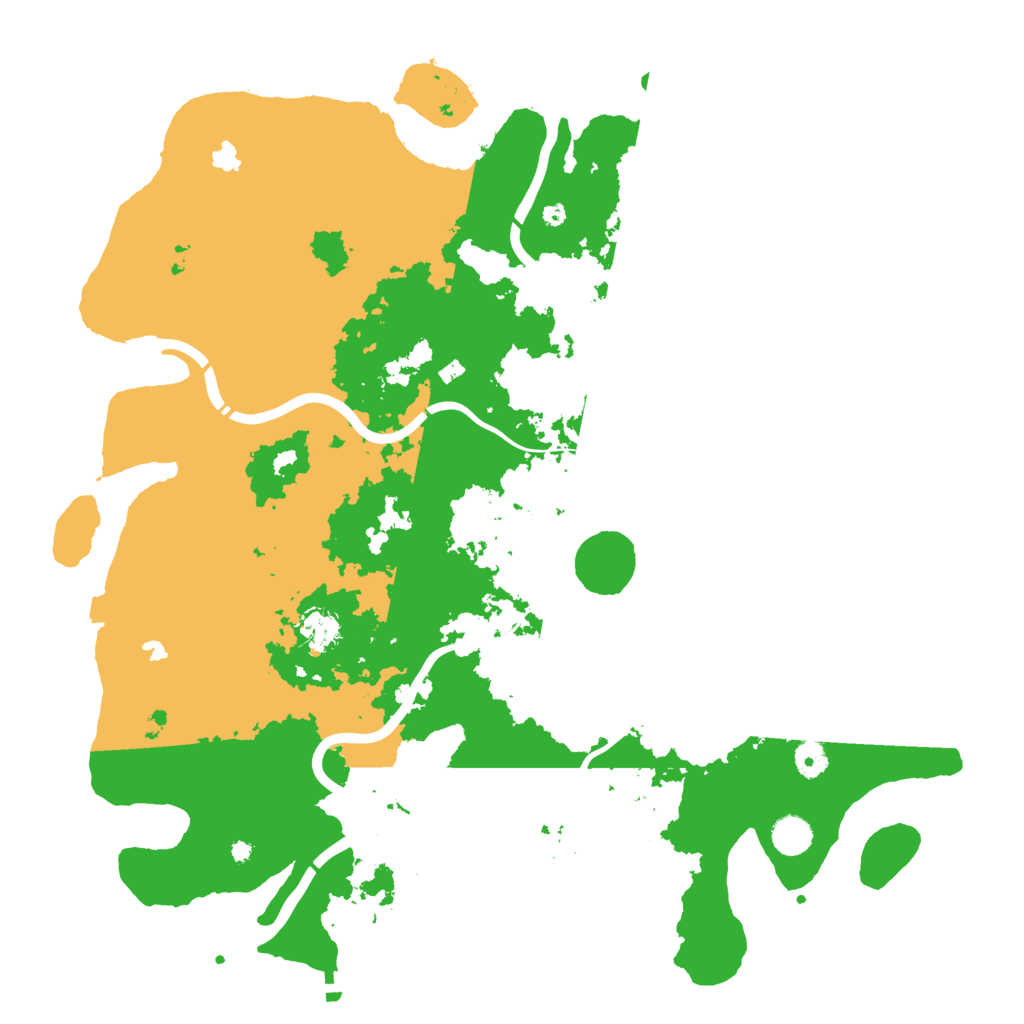 Biome Rust Map: Procedural Map, Size: 4500, Seed: 813344269