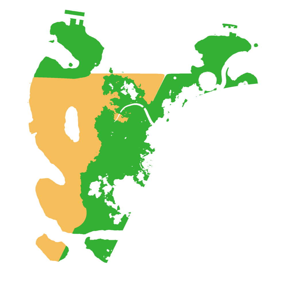 Biome Rust Map: Procedural Map, Size: 3000, Seed: 1621349628