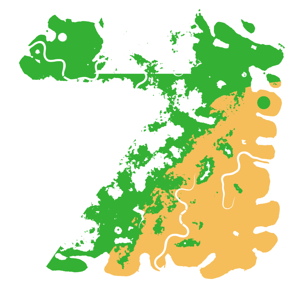 Biome Rust Map: Procedural Map, Size: 6000, Seed: 963963963