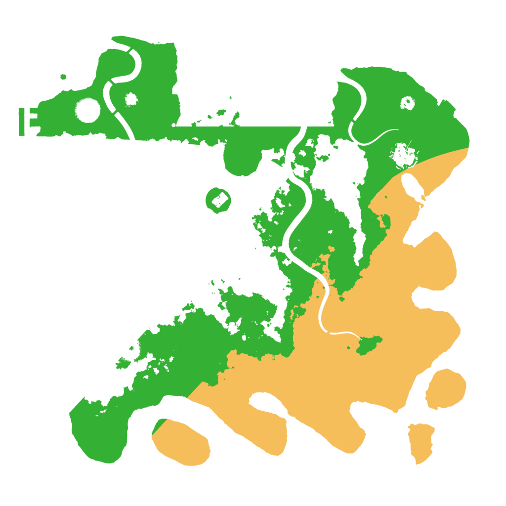 Biome Rust Map: Procedural Map, Size: 3600, Seed: 1686480260