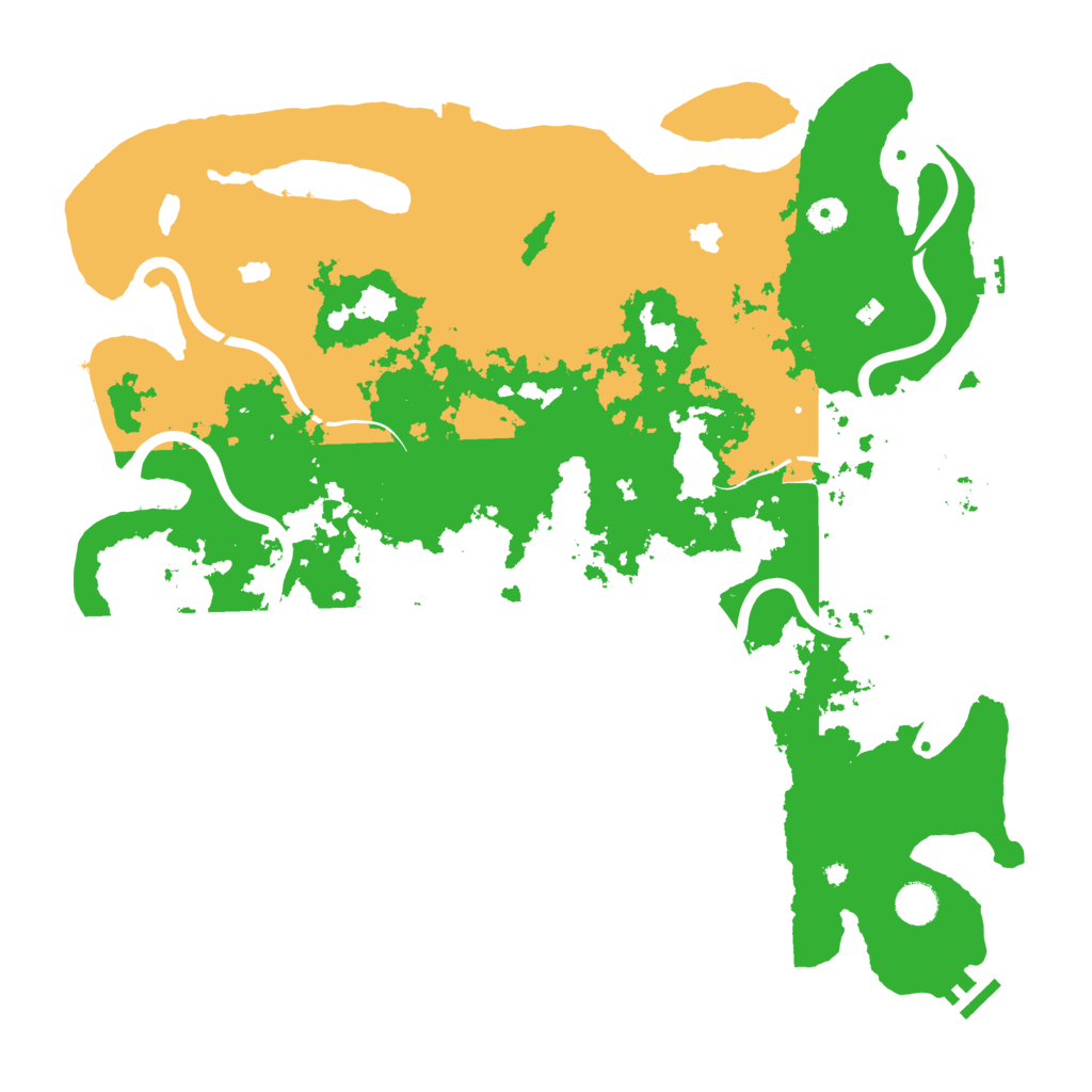 Biome Rust Map: Procedural Map, Size: 4500, Seed: 1422933948