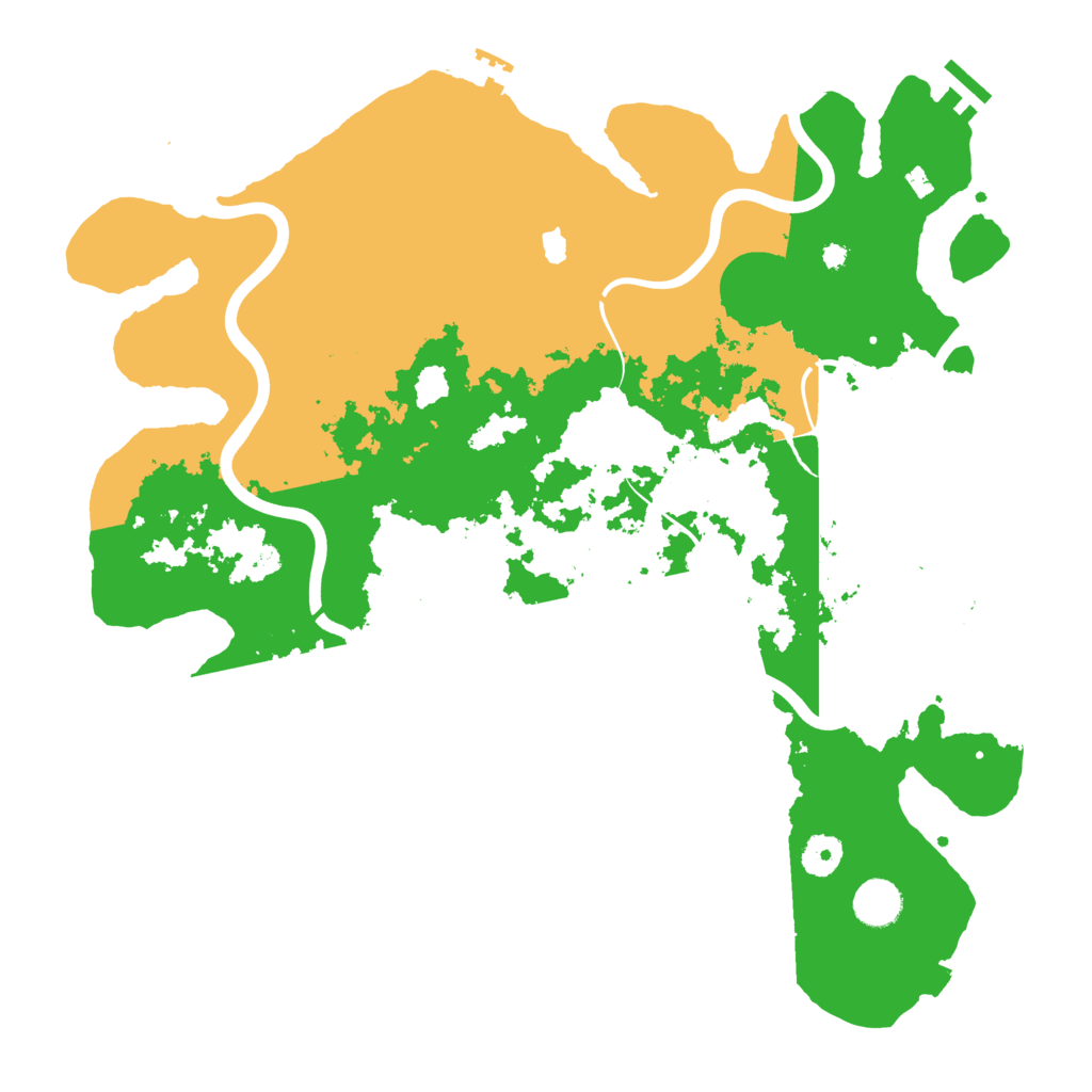 Biome Rust Map: Procedural Map, Size: 4000, Seed: 1399210828