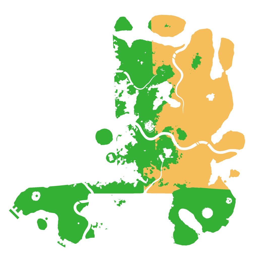 Biome Rust Map: Procedural Map, Size: 4250, Seed: 93829854