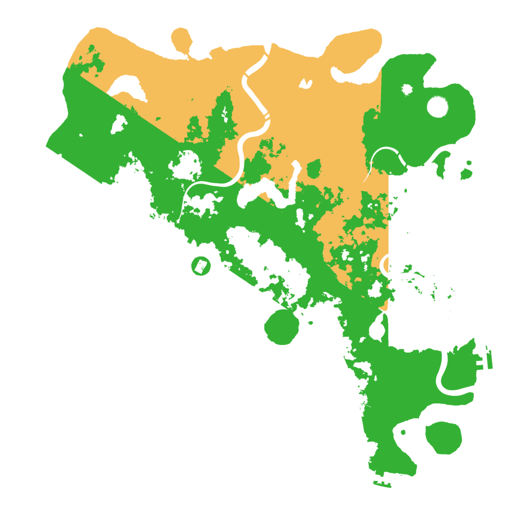 Biome Rust Map: Procedural Map, Size: 4300, Seed: 3900