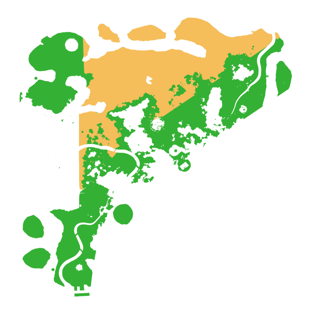 Biome Rust Map: Procedural Map, Size: 4250, Seed: 1228493615