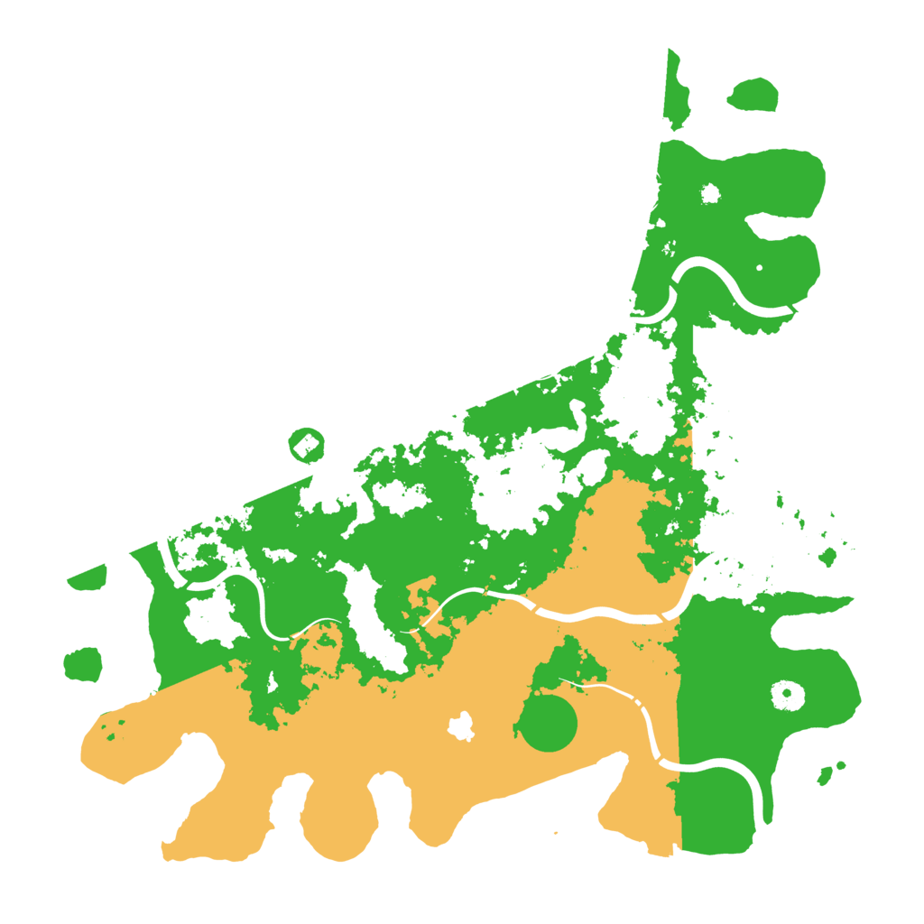 Biome Rust Map: Procedural Map, Size: 4250, Seed: 1337135963